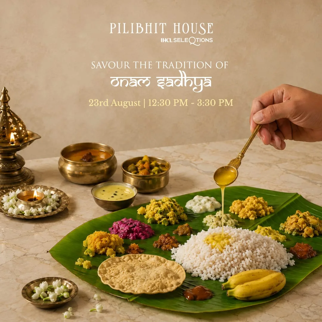 Onam Sadhya at Pilibhit House