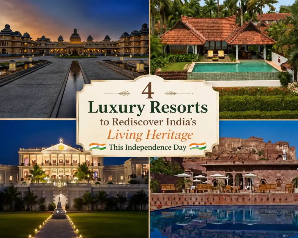 Luxury heritage resorts in India for Independence Day
